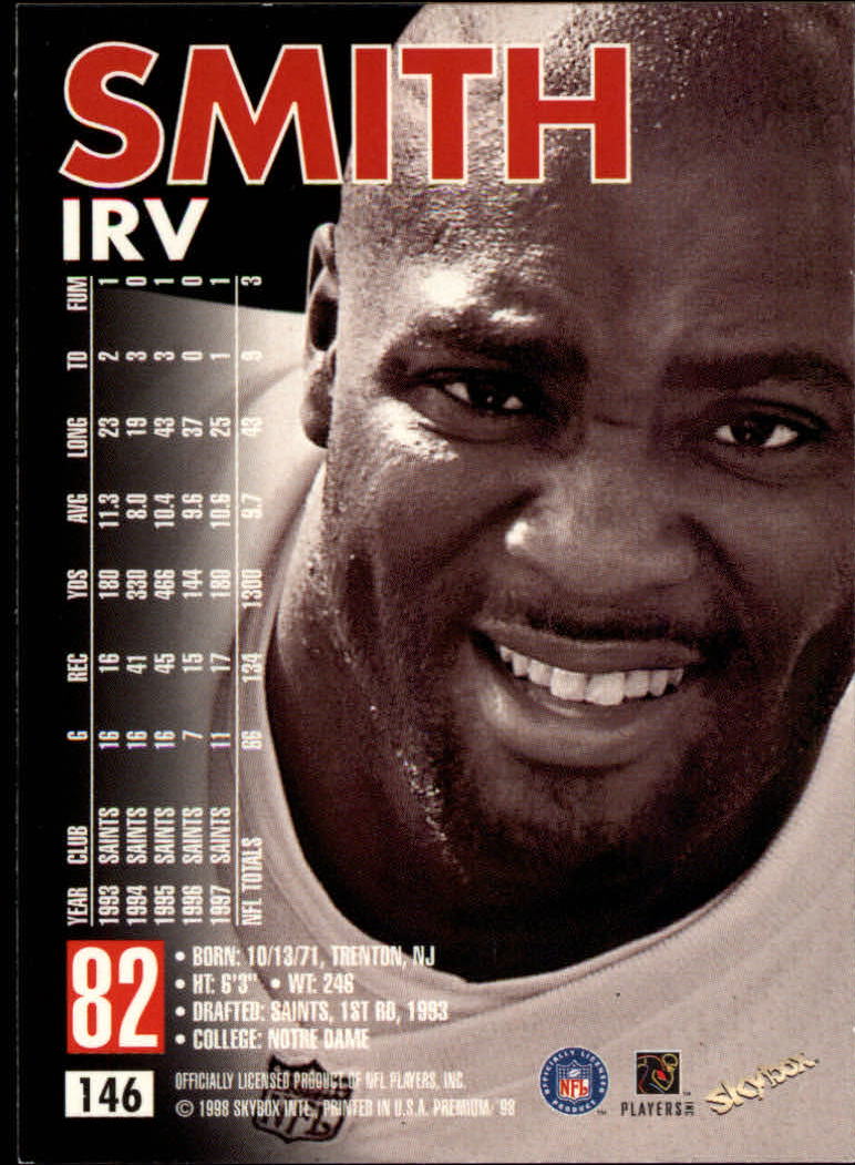 B6742- 1998 Skybox Premium FB Cards 1-250 +Inserts -You Pick- 15+ FREE US SHIP - Picture 281 of 433
