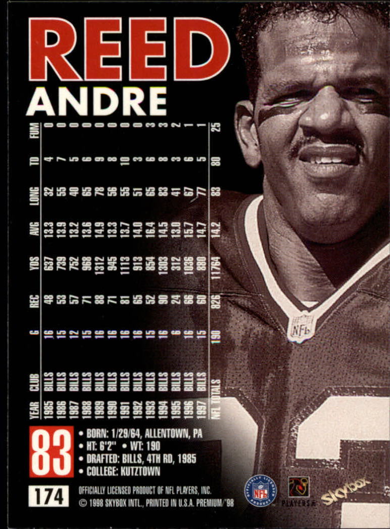 B6742- 1998 Skybox Premium FB Cards 1-250 +Inserts -You Pick- 15+ FREE US SHIP - Picture 337 of 433