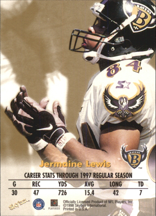 B6742- 1998 Skybox Premium FB Cards 1-250 +Inserts -You Pick- 15+ FREE US SHIP - Picture 399 of 433