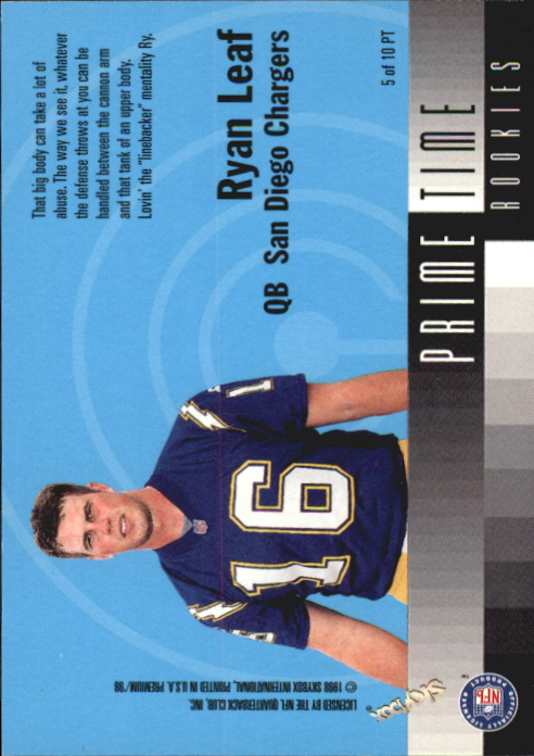 B6742- 1998 Skybox Premium FB Cards 1-250 +Inserts -You Pick- 15+ FREE US SHIP - Picture 423 of 433