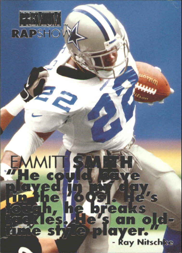 1998 SkyBox Premium Rap Show #7 Emmitt Smith