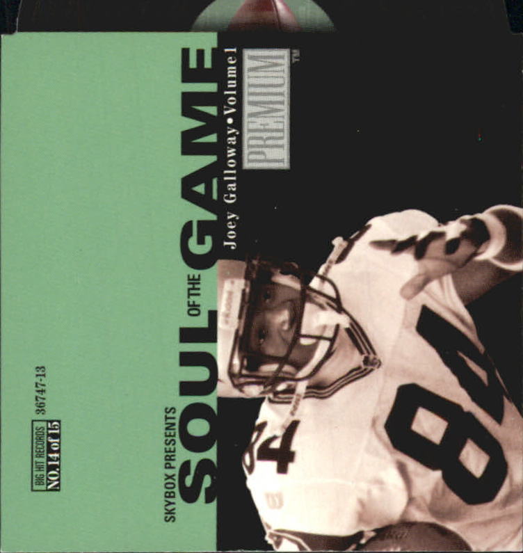 1998 SkyBox Premium Soul of the Game #14 Joey Galloway