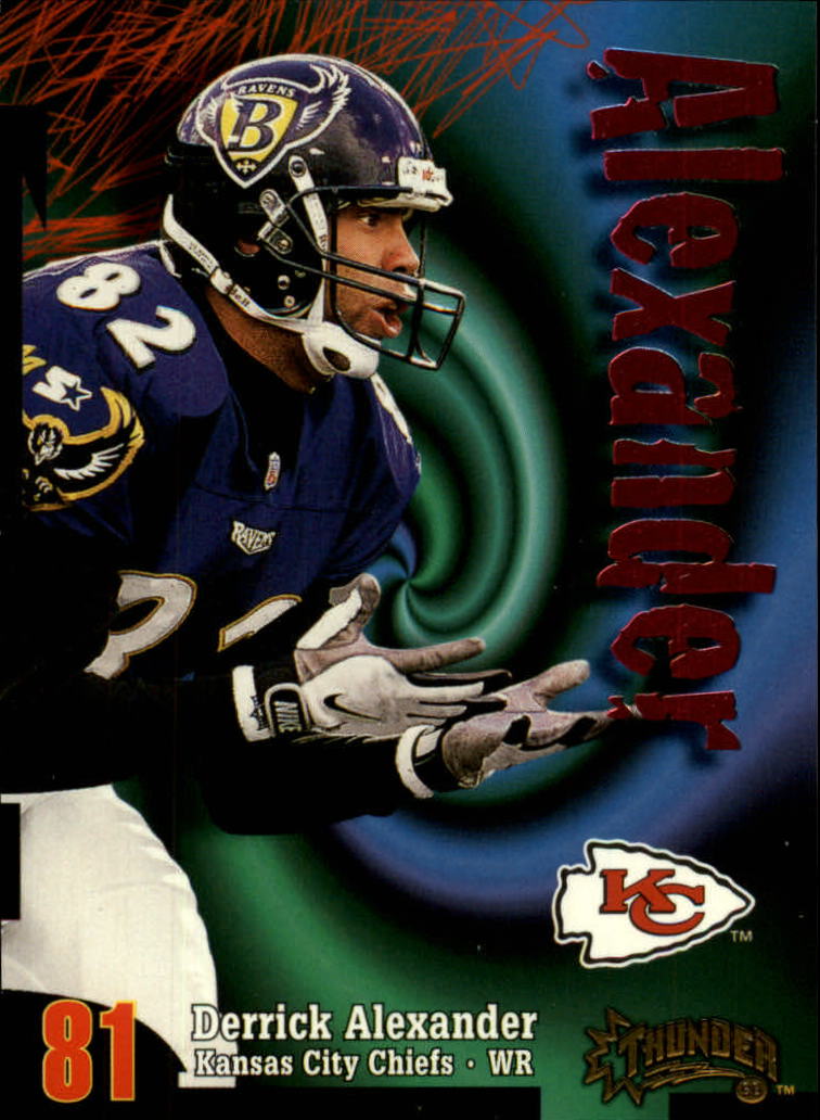 1998 SkyBox Thunder #106 Derrick Alexander