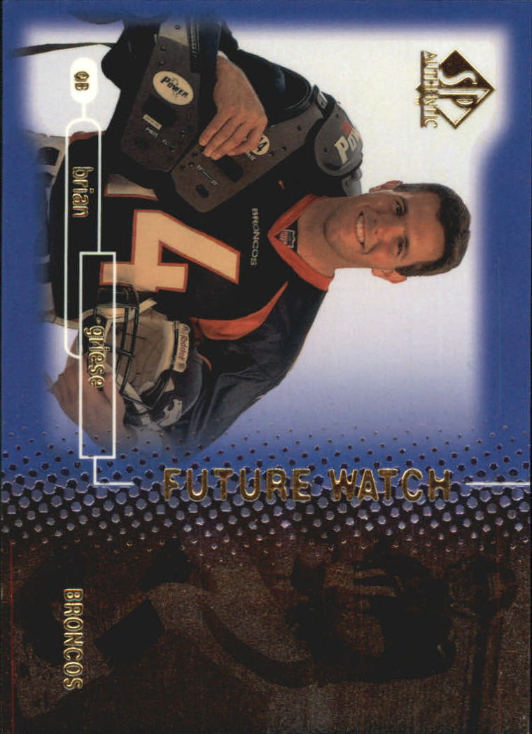 1998 SP Authentic #11 Brian Griese RC