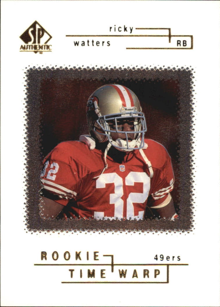 1998 SP Authentic #40 Ricky Watters TW
