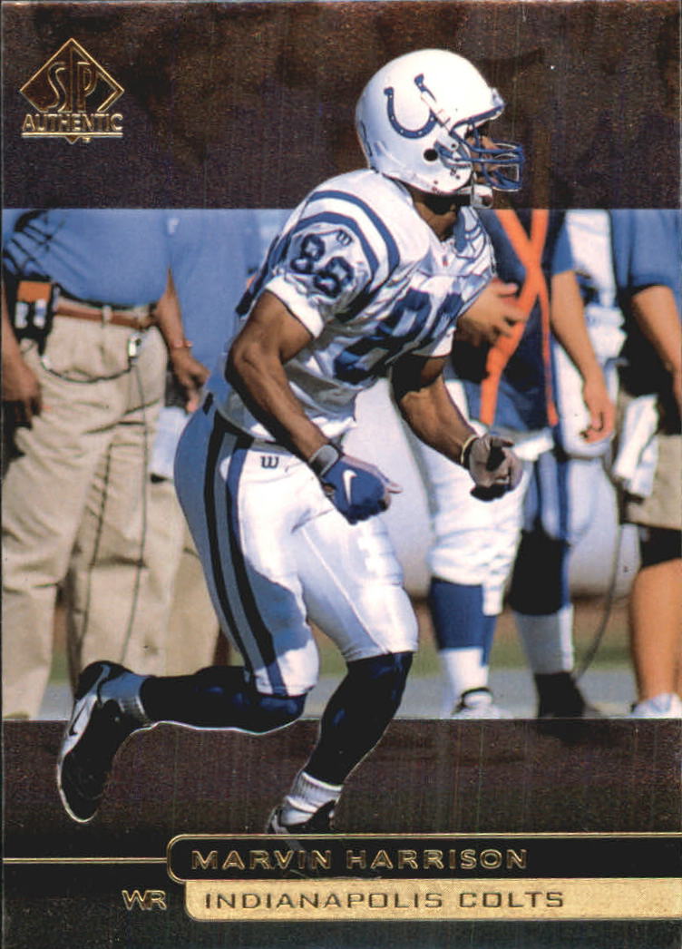 1998 SP Authentic #75 Marvin Harrison