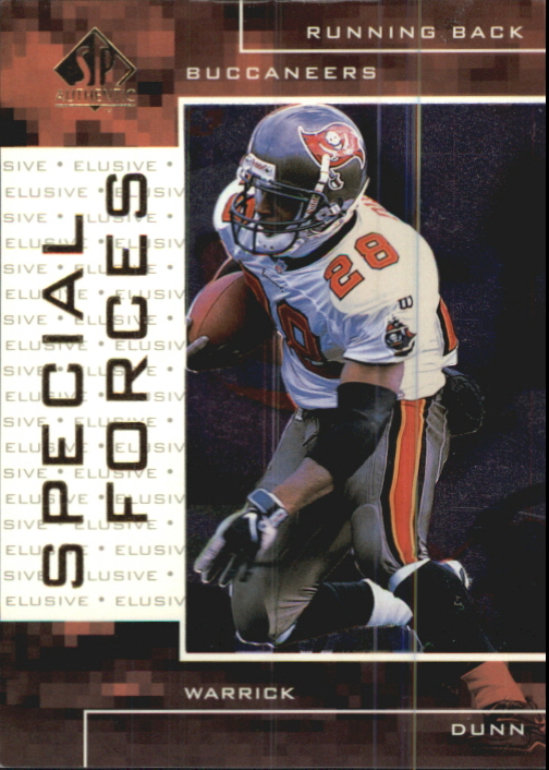1998 SP Authentic Special Forces #S6 Warrick Dunn