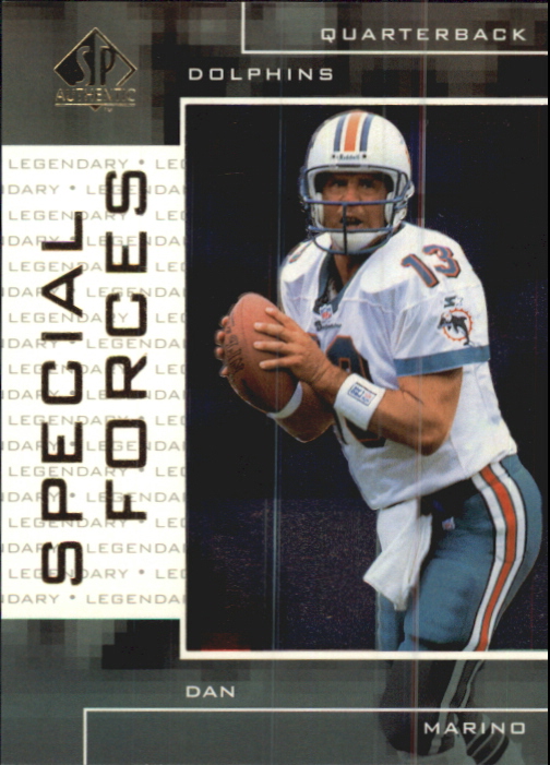 1998 SP Authentic Special Forces #S24 Dan Marino