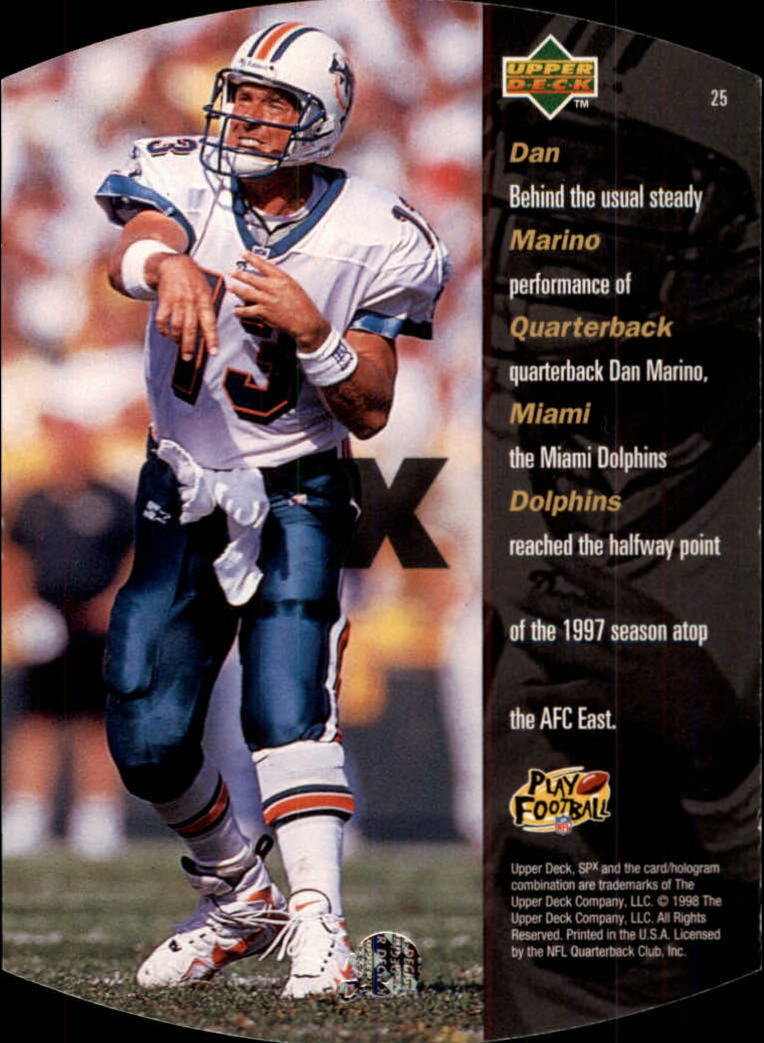 A8125- 1998 SPx Steel Football Parallel Cards 1-50 -You Pick- 15+ FREE US SHIP - Picture 21 of 53