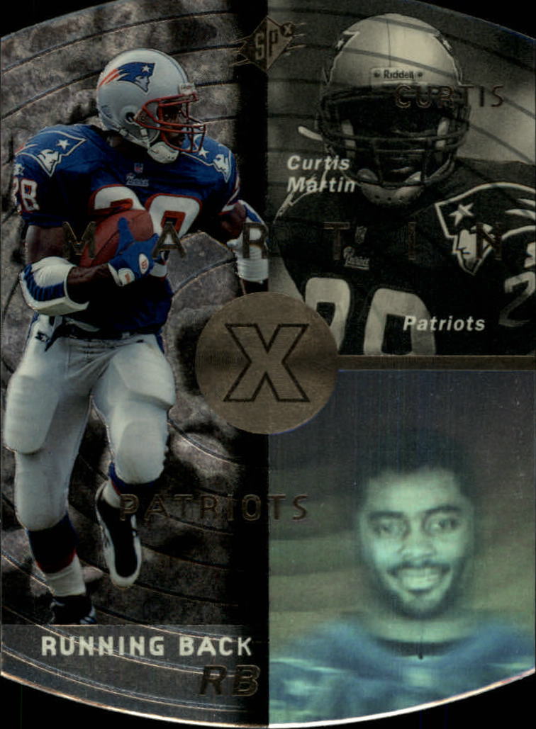 CURTIS MARTIN 1996 Beckett Football Monthly NE Patriots Rookie