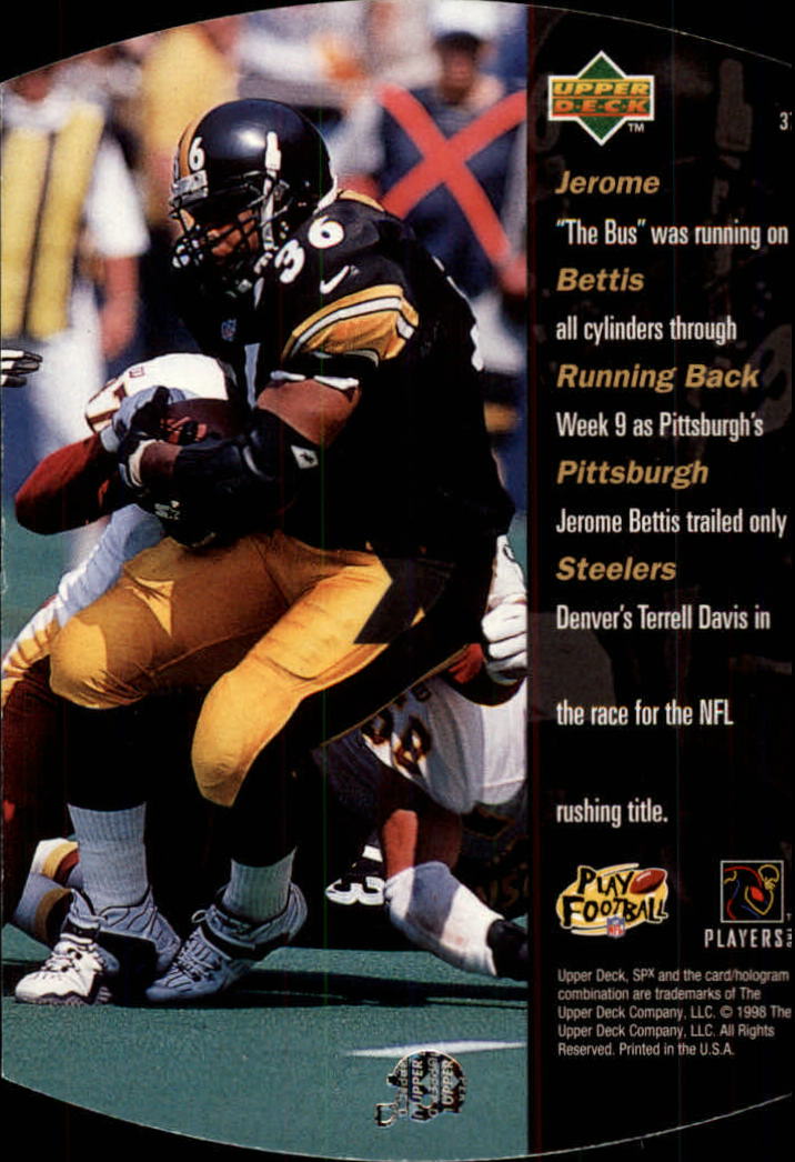 A8125- 1998 SPx Steel Football Parallel Cards 1-50 -You Pick- 15+ FREE US SHIP - Picture 35 of 53