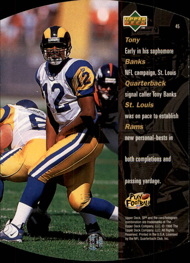 A8125- 1998 SPx Steel Football Parallel Cards 1-50 -You Pick- 15+ FREE US SHIP - Picture 43 of 53