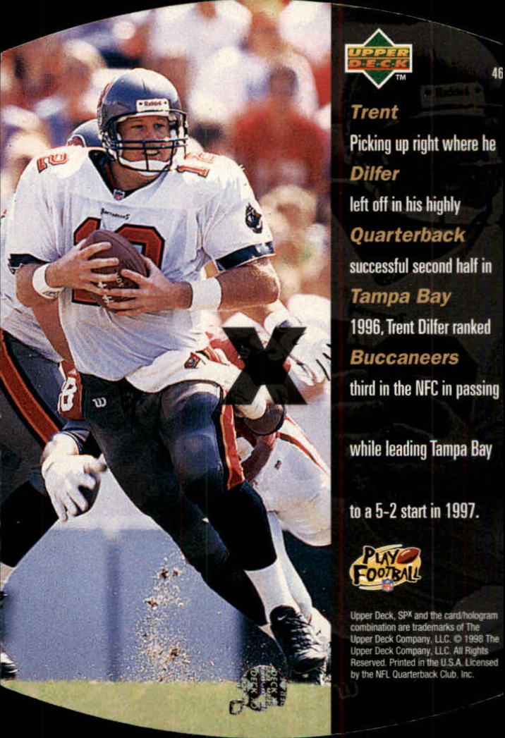 A8125- 1998 SPx Steel Football Parallel Cards 1-50 -You Pick- 15+ FREE US SHIP - Picture 45 of 53