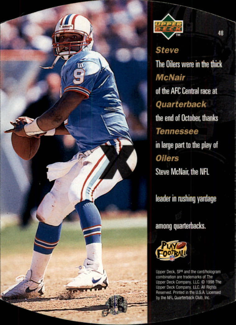A8125- 1998 SPx Steel Football Parallel Cards 1-50 -You Pick- 15+ FREE US SHIP - Picture 49 of 53