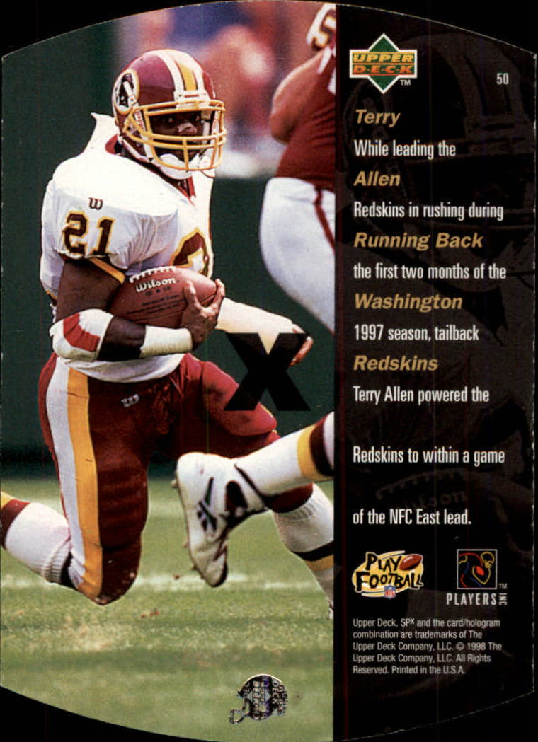 A8125- 1998 SPx Steel Football Parallel Cards 1-50 -You Pick- 15+ FREE US SHIP - Picture 53 of 53