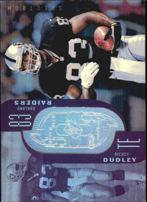 1998 SPx Finite Spectrum #252 Rickey Dudley