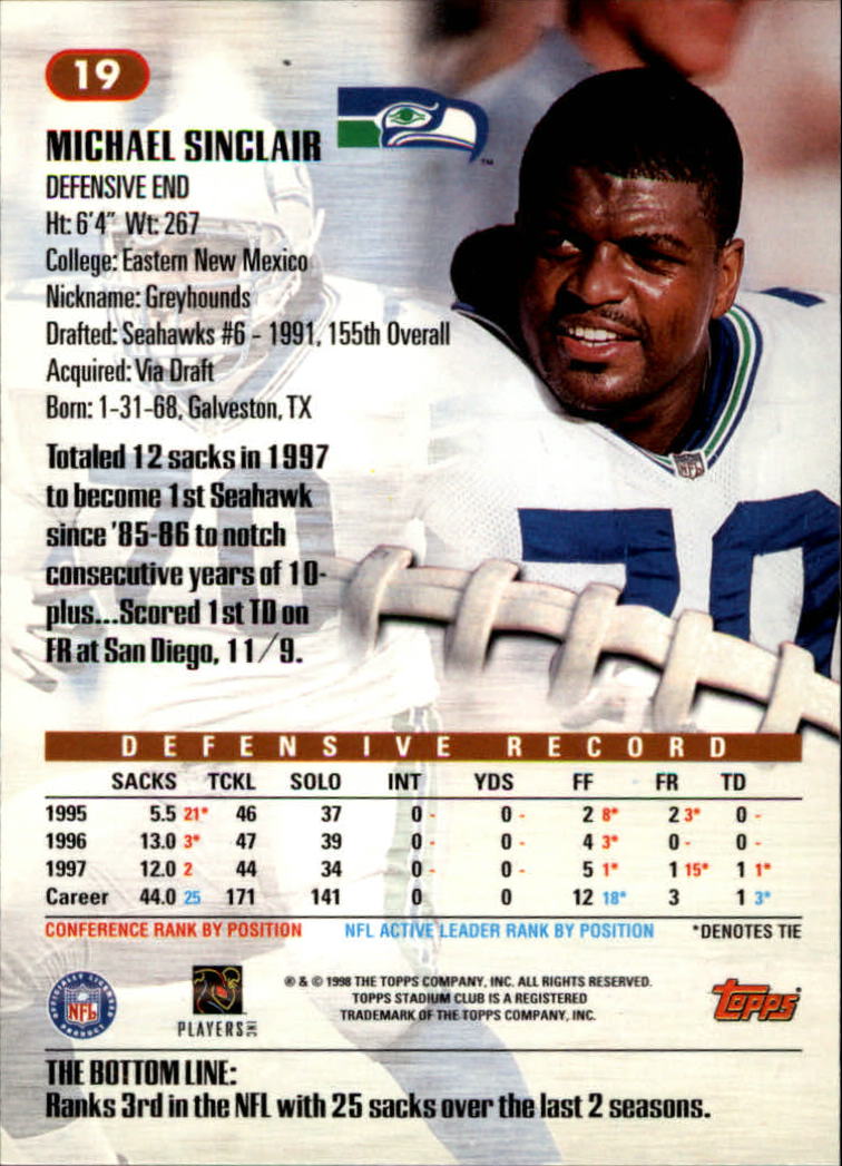 A8174- 1998 Stadium Club FB #s 1-195 +Inserts +CL -You Pick- 15+ FREE US SHIP - Picture 25 of 208