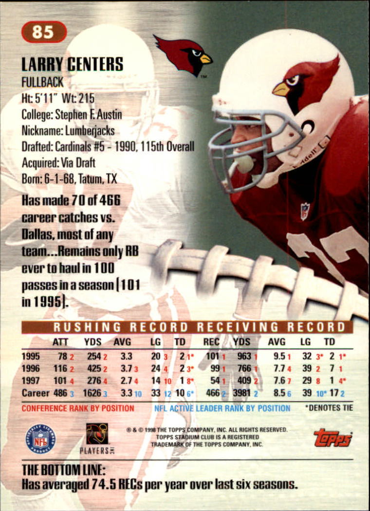 A8174- 1998 Stadium Club FB #s 1-195 +Inserts +CL -You Pick- 15+ FREE US SHIP - Picture 93 of 208