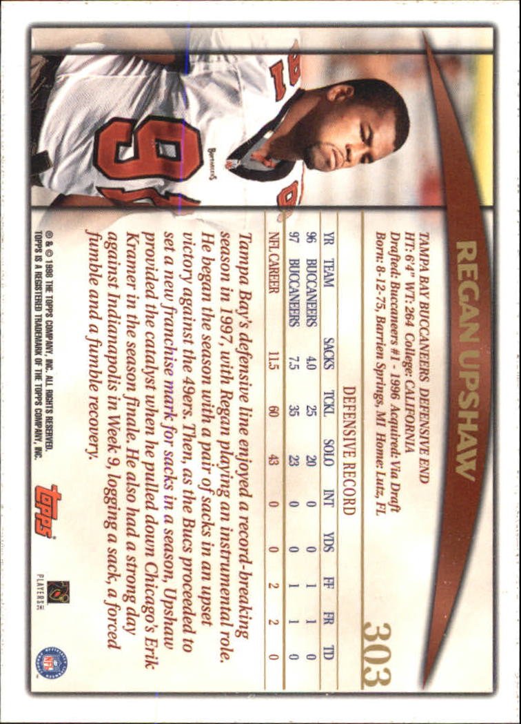 A0820- 1998 Topps Football Cards 251-360 +Rookies -You Pick- 15+ FREE US SHIP - Picture 101 of 189