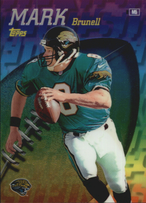 1998 Topps Mystery Finest Refractors #M5 Mark Brunell