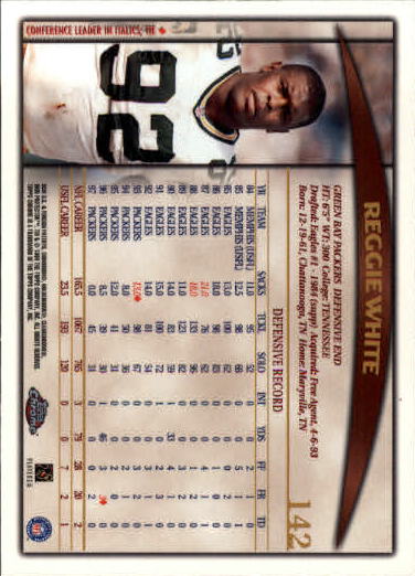 Reggie White cards (1988-2020) Eagles Packers - You Choose