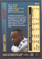 1998 Topps Chrome Measures of Greatness #MG12 Emmitt Smith back image