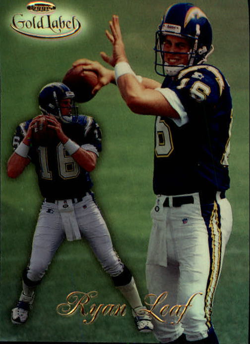 1998 Topps Gold Label Class 1 #95 Ryan Leaf RC