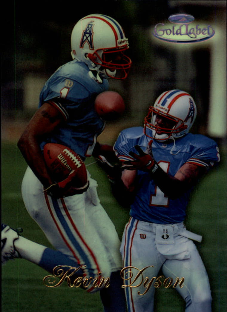 1998 Topps Gold Label Class 1 Black #19 Kevin Dyson