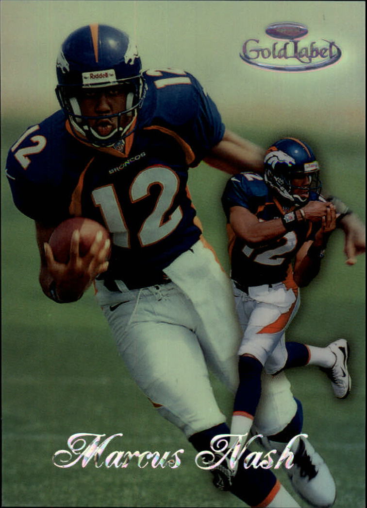 1998 Topps Gold Label Class 2 Black #13 Marcus Nash