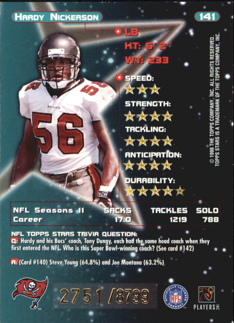 B0108- 1998 Topps Stars FB Card #s 1-150 +Rookies -You Pick- 15+ FREE US SHIP - Picture 214 of 228