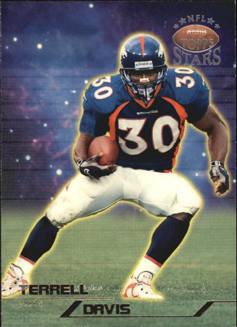 Terrell Davis 1998 Playoff Playoff Die Cut #1