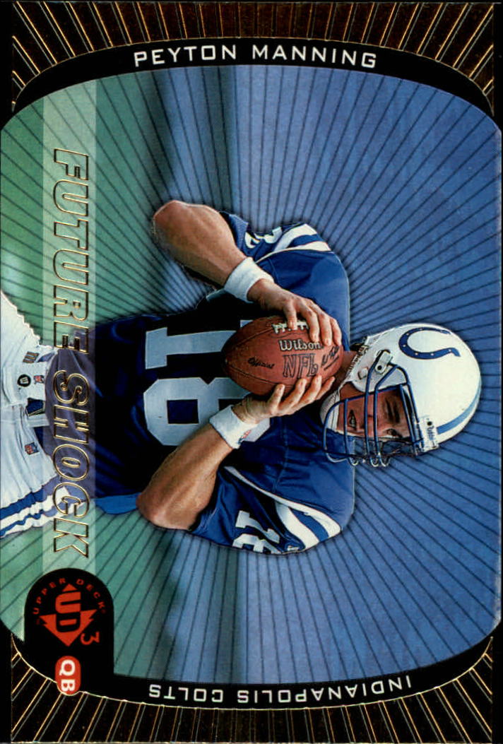 1998 UD3 #181 Peyton Manning FR RC