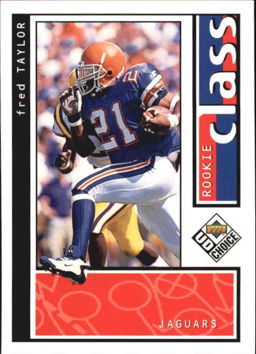 1998 UD Choice #204 Fred Taylor RC