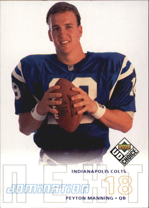 1998 UD Choice #256 Peyton Manning DN