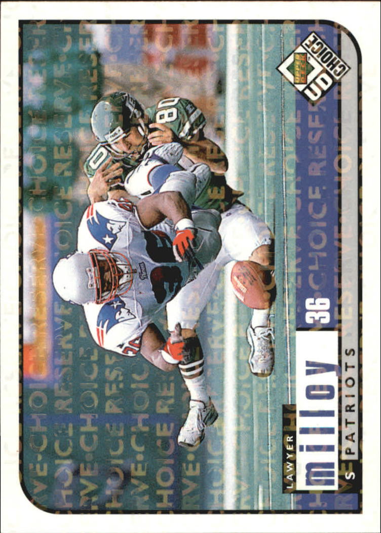 1997 FLEER ULTRA LAWYER MILLOY #149 NEW ENGLAND PATRIOTS