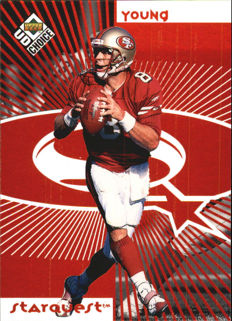 1998 UD Choice Starquest/Rookquest Red #SR14 S.Young/R.W.McQuarters