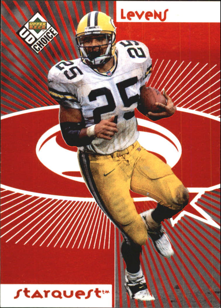 1998 UD Choice Starquest/Rookquest Red #SR21 D.Levens/A.Green