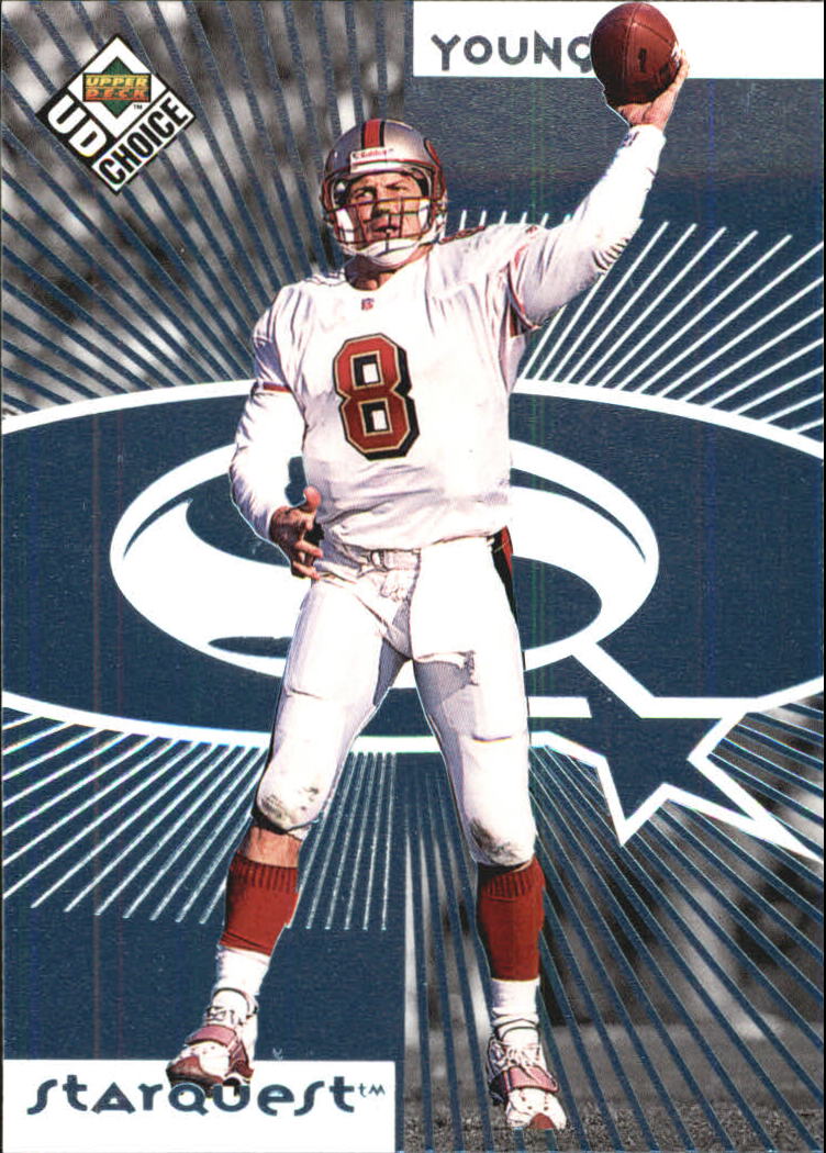 1998 UD Choice Starquest #9 Steve Young