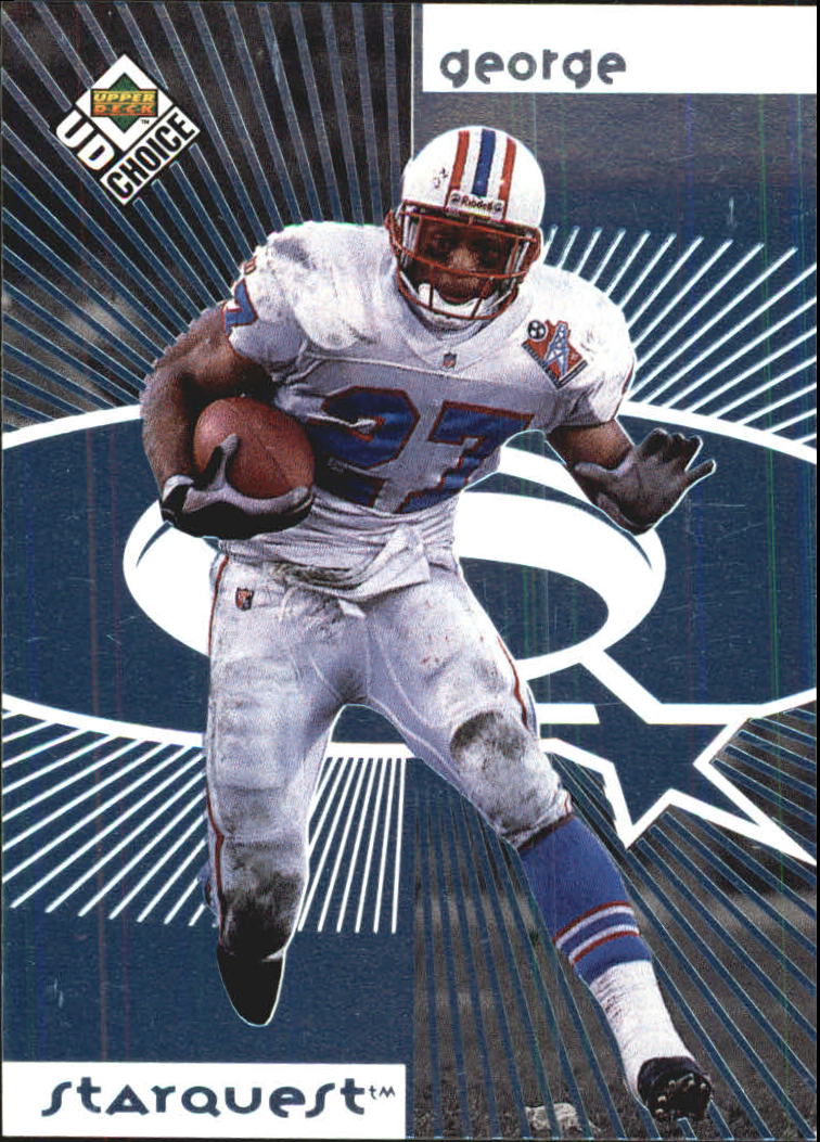 1998 UD Choice Starquest #27 Eddie George