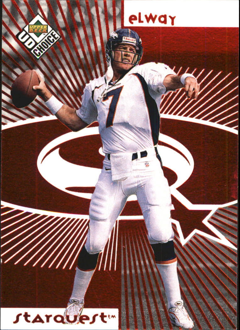 1998 UD Choice Starquest Red #7 John Elway