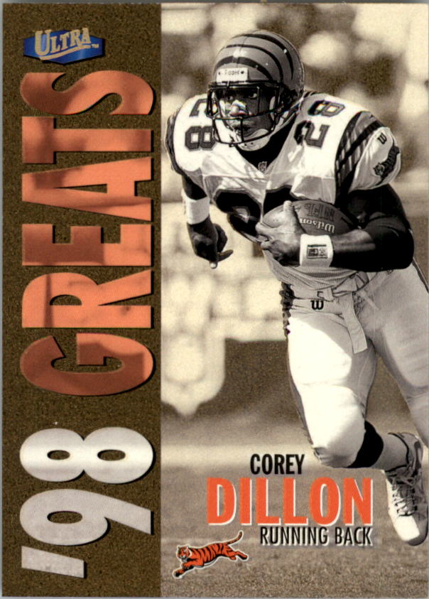 1998 Ultra Gold Medallion #366G Corey Dillon NG