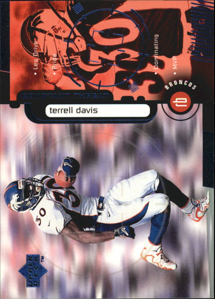 1998 Upper Deck Constant Threat #CT18 Terrell Davis
