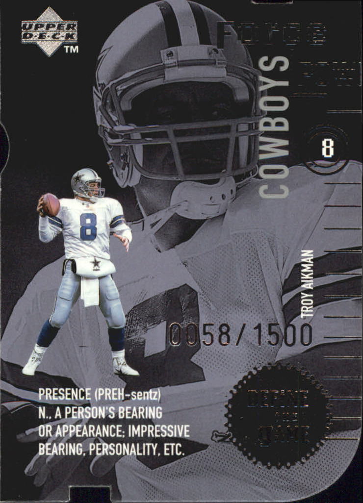 Troy Aikman Cards and Memorabilia Guide