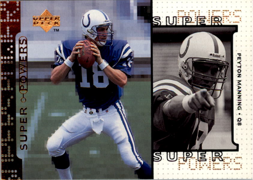 1998 Upper Deck Super Powers #S16 Peyton Manning