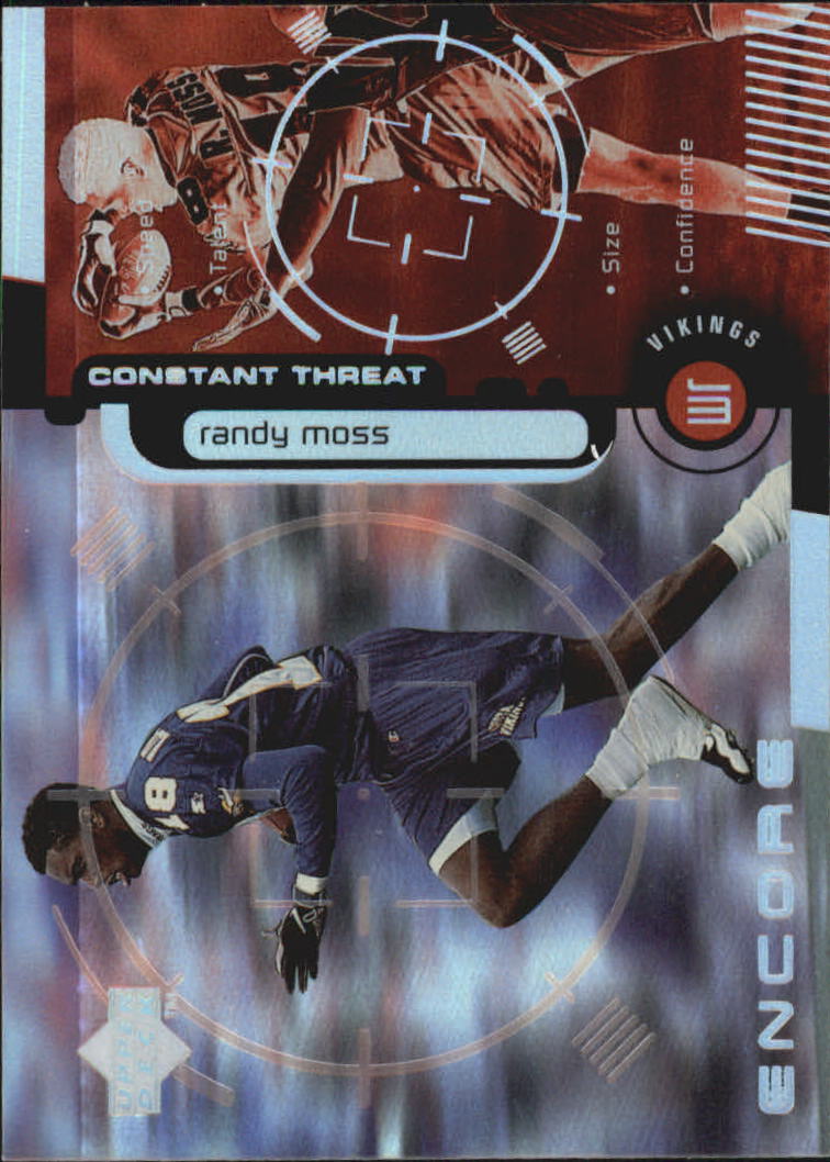 1998 Upper Deck Encore Constant Threat #CT3 Randy Moss