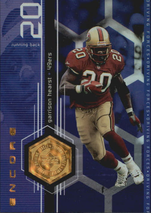 1998 Upper Deck Encore Driving Forces F/X #F5 Garrison Hearst