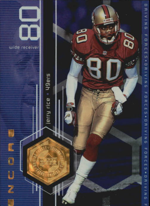 1998 Upper Deck Encore Driving Forces F/X #F7 Jerry Rice