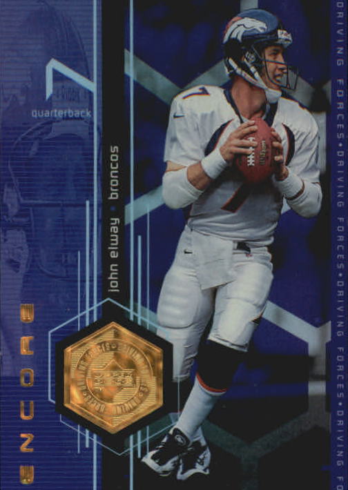 1998 Upper Deck Encore Driving Forces F/X #F8 John Elway