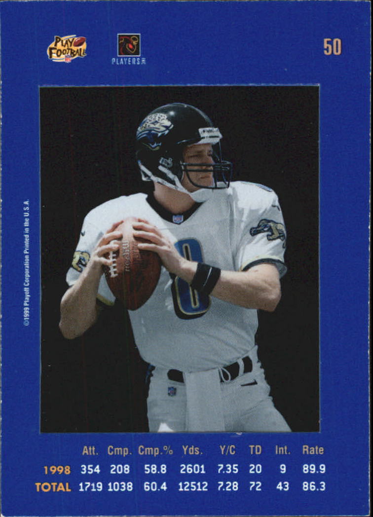1999 Absolute SSD #50 Mark Brunell back image
