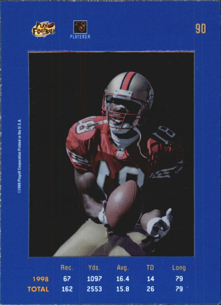 1999 Absolute SSD #90 Terrell Owens back image